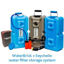 Water filtration and storage made easy
