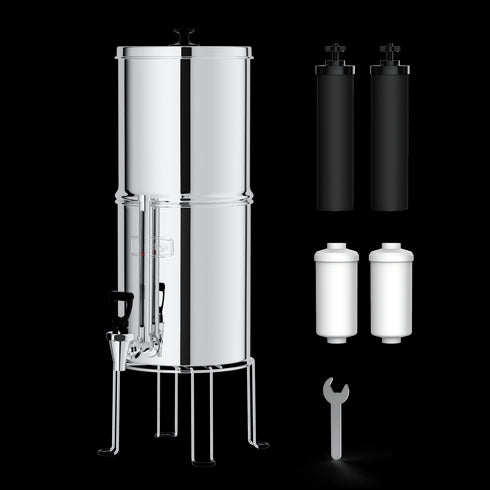 Waterdrop 2.25-gallon King Tank Gravity Water Filter System, With Stand