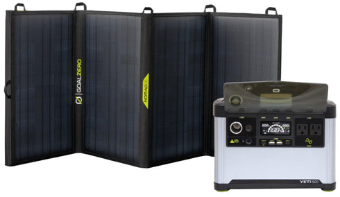Goal Zero Yeti 500 + Nomad 50 Solar Generator