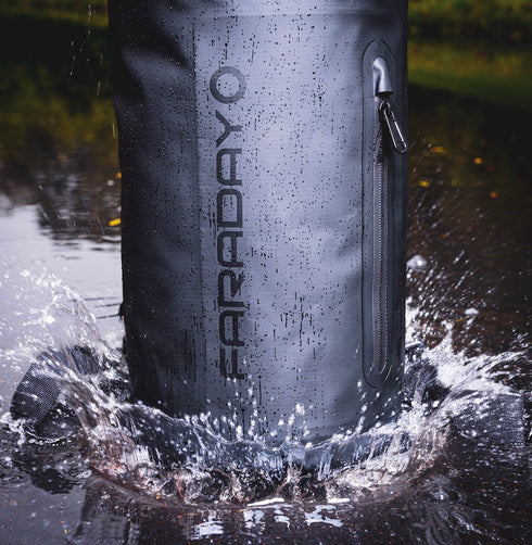 Faraday Dry Bag Sling Pack – Stealth Black