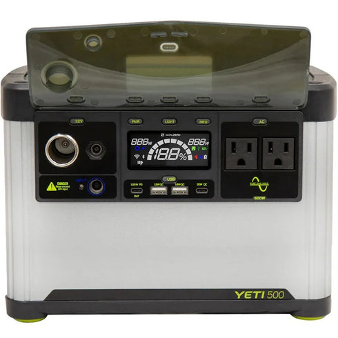 Goal Zero Yeti 500 + Nomad 50 Solar Generator