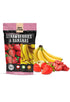 Freeze-Dried Strawberries & Bananas - 6 Pack