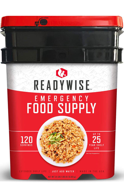Emergency Freeze Dried Entrees - 120 Servings