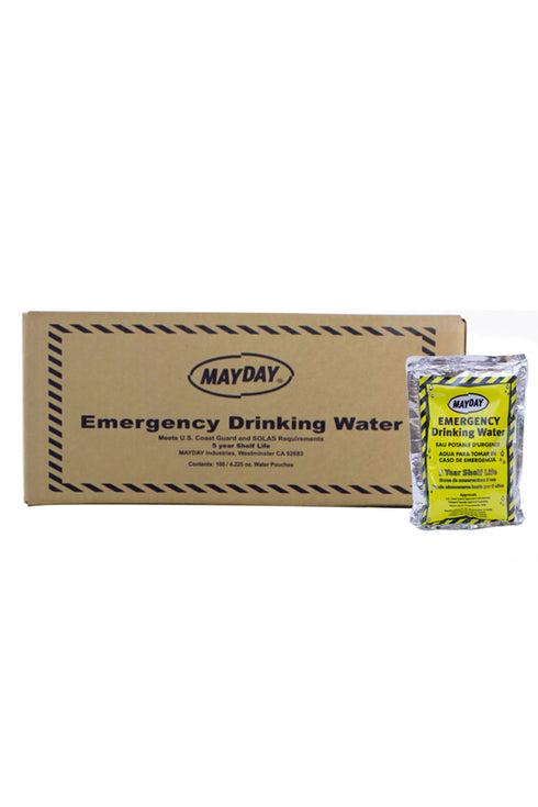 Mayday Water Pouches (Case of 200)