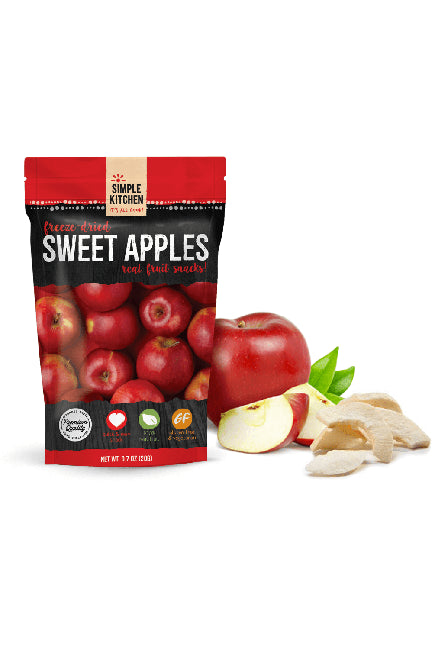 Freeze-Dried Sweet Apples - 6 Pack