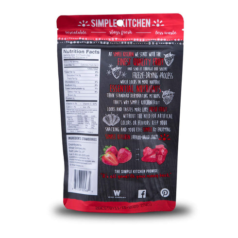 Freeze-Dried Strawberries - 6 Pack