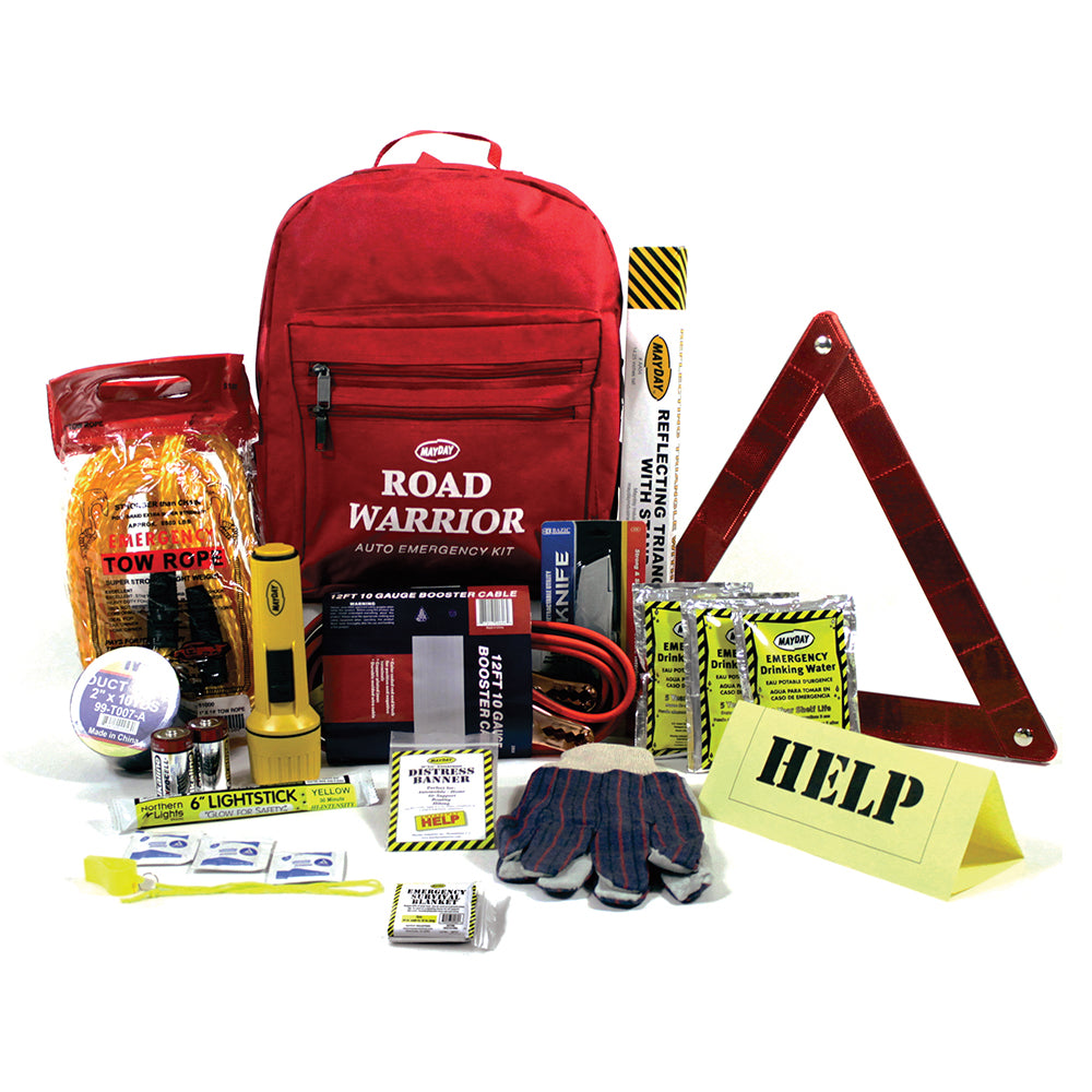 Ten Below - Winter Road Warrior - Deluxe Emergency kit - Auto Emergency Kits